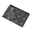 M.2 NGFF MSATA SSD Enclosure 6Gbps M.2 NGFF KEY B MSATA SSD Hard Drive to Serial ATA3.0 Converter Adapter for Win 7 8