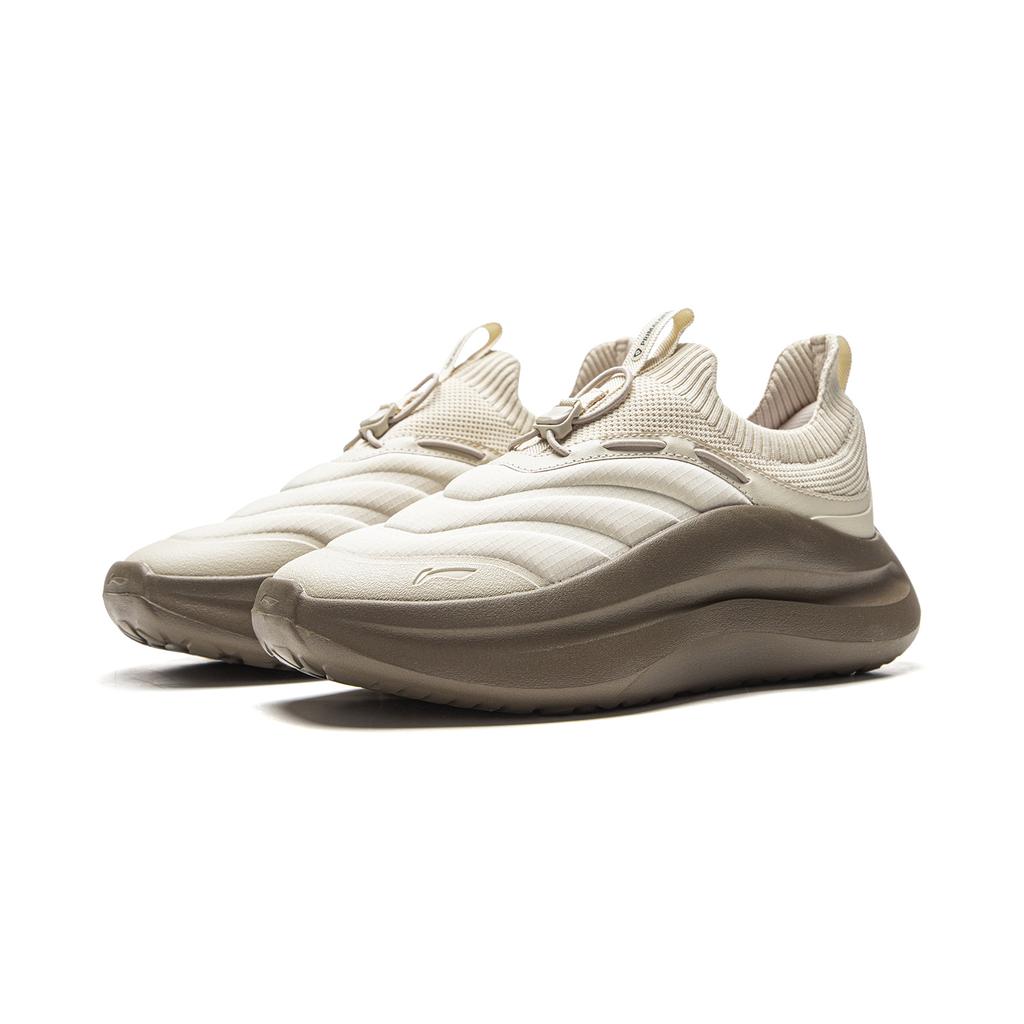 Li Ning Cloud Wave PRIMALOFT Cushioning Slip Resistant Abrasion Resistant Lightweight Rebound Low Top Casual Shoes AGLV132-1