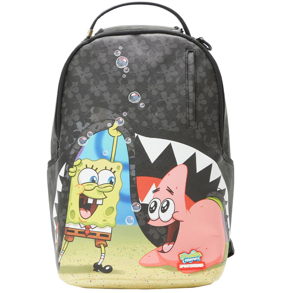 Sprayground x SpongeBob Collaboration Shark Logo