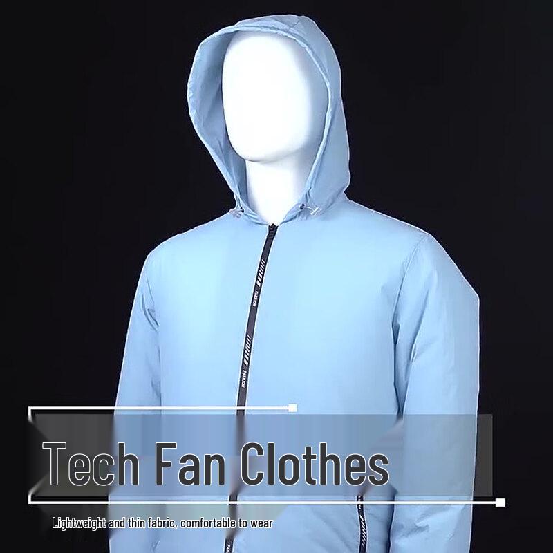 Ανδρικό/Γυναικείο Καλοκαιρινό Επαναφορτιζόμενο Μπουφάν με Ανεμιστήρα