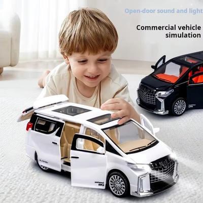 Alfa ataletli geri çekmeli araba oyuncakları aydınlatma ve ses simülasyonu iş arabası modeli hediye oyuncak araba çocuk doğum günü hediyesi