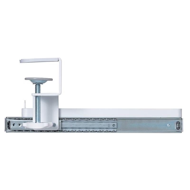 SANWA SUPPLY Under Desk Clamp-on Keyboard & Mouse Tray