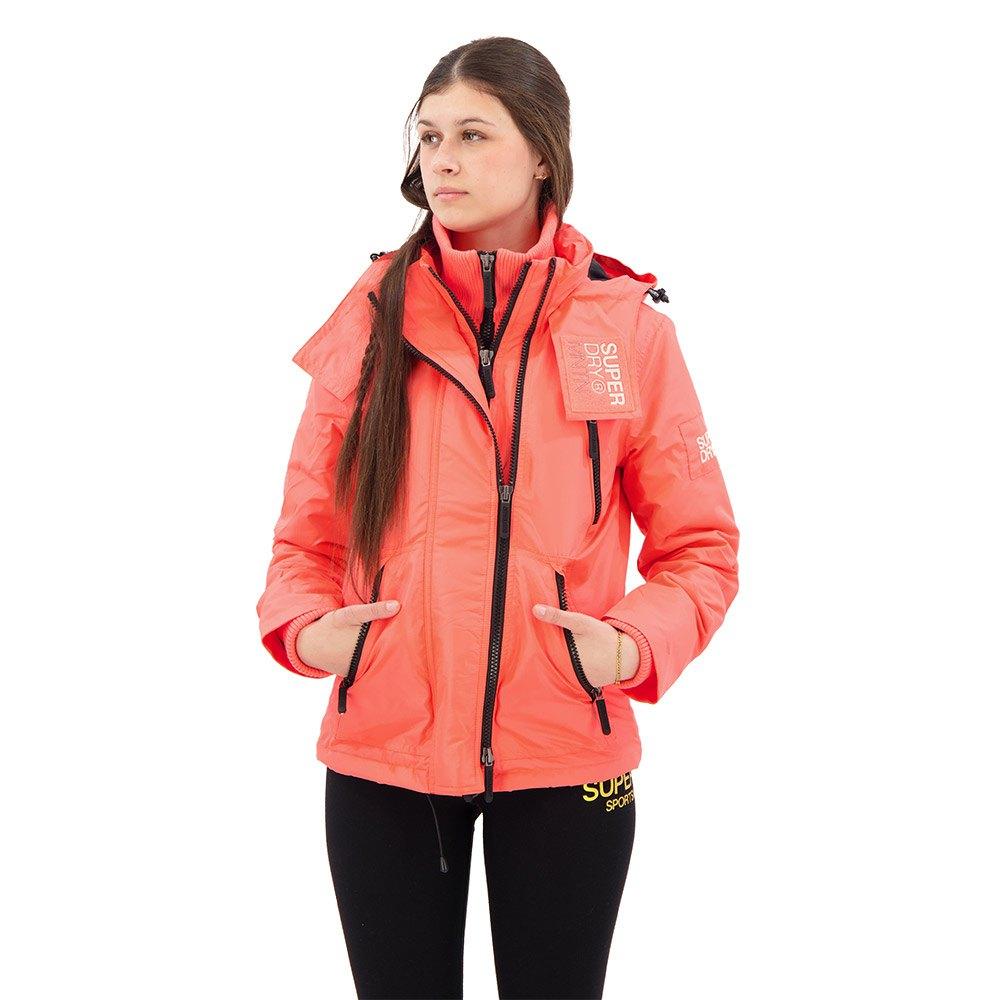 Superdry Veste W5011652A Down Coat 100% recycled polyester Orange