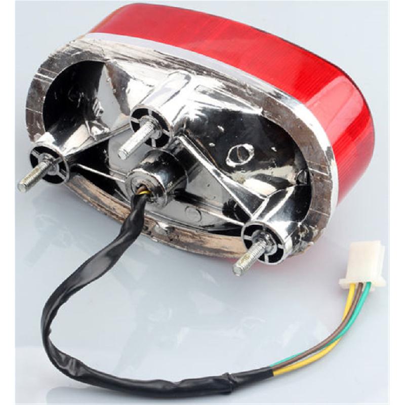 12V Motorcycle Rear Tail Stop Brake Light Lamp For Atv Quad 50Cc 70Cc 90Cc 110Cc
