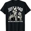 T Shirt Just A Dad Who Always Came Back With The Milk, Funny Father’s Day, Retro