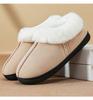 Módní Crestar Zimní Plyšové Pantofle s Kožíškem Pro Ženy Nové Měkké Pohodlné Teplé Bavlněné Boty pro Vnitřní i Venkovní Použití Dámské Nazouvací Pantofle s Chloupky