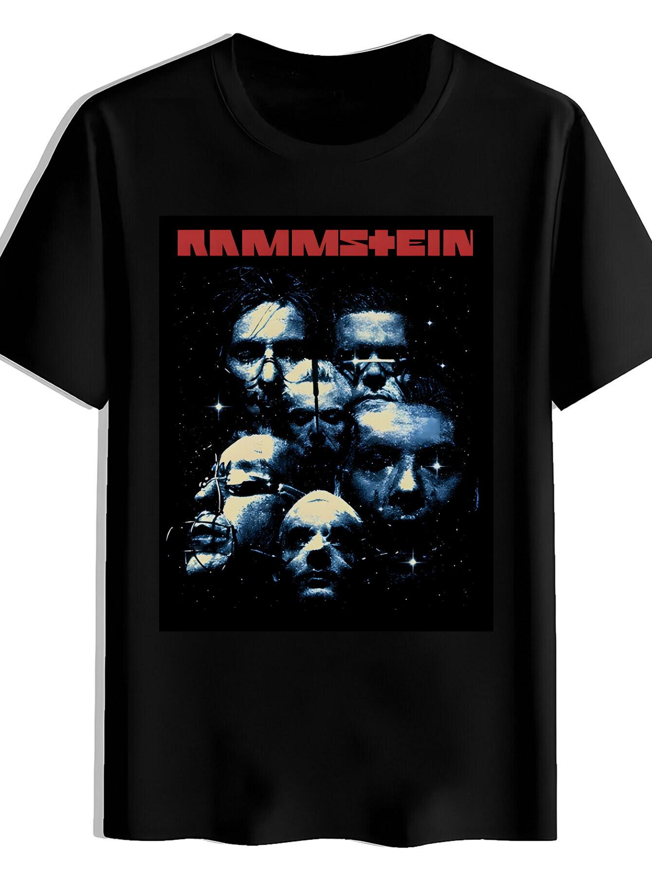 Black Rock Band Graphic T-shirt - 100% Polyester M