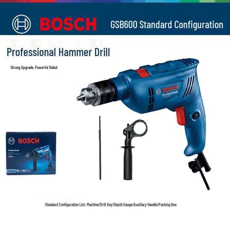 Bosch Corded Impact Drill & Screwdriver CN Plug (adapter Included)
