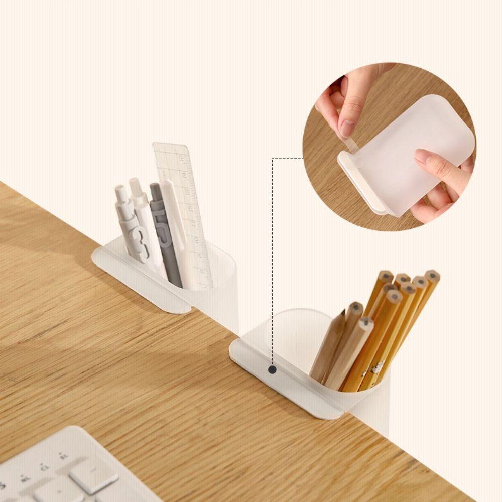Supplies Student Stationery Pen Container Desktop Storage Box Hangable Pencil Box Paste Pencil Box