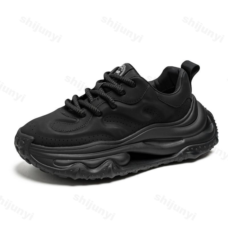 Fashion 2025 Autumn New Men's Niche Design Low Top Thick Soled Casual Shoes Fashion Trend Versatile Comfortable Non Slip Chunky sneakers