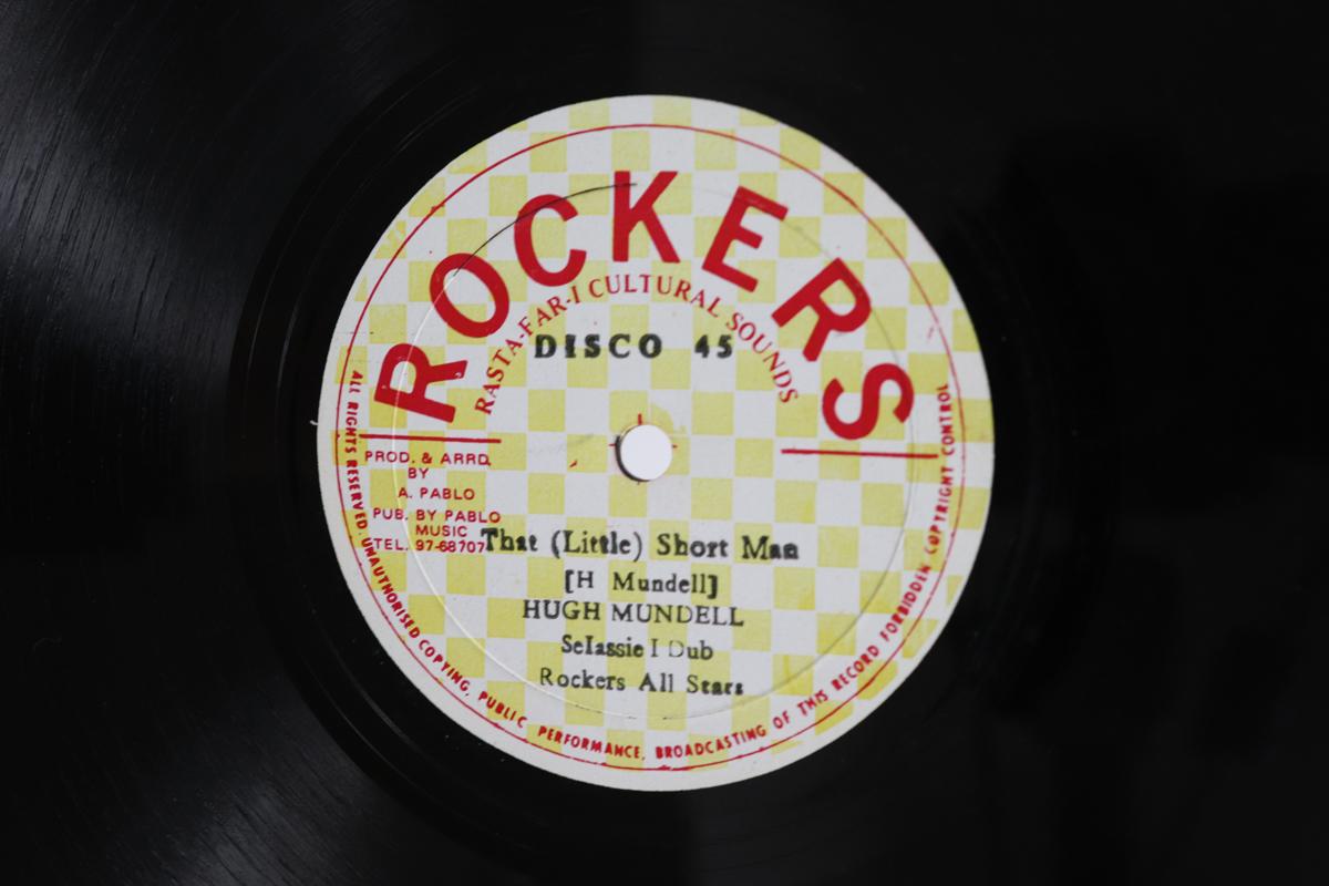 12inch Record HUGH MUNDELL  That Little Short Man  False Rum none Rockers 1978 Jamaica Reggae Ska  Dub Used
