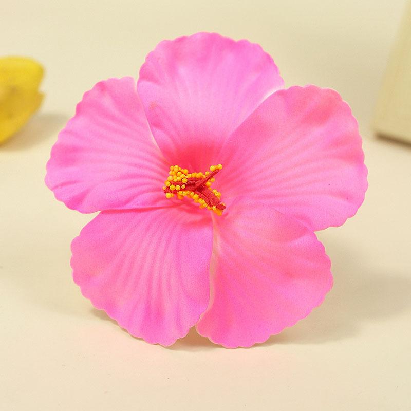 Hawaiian Flower Hair Clip for Women Girls Romantic Bohemian Flower Side Bangs Clip BB Hair Clips Hair Accessories