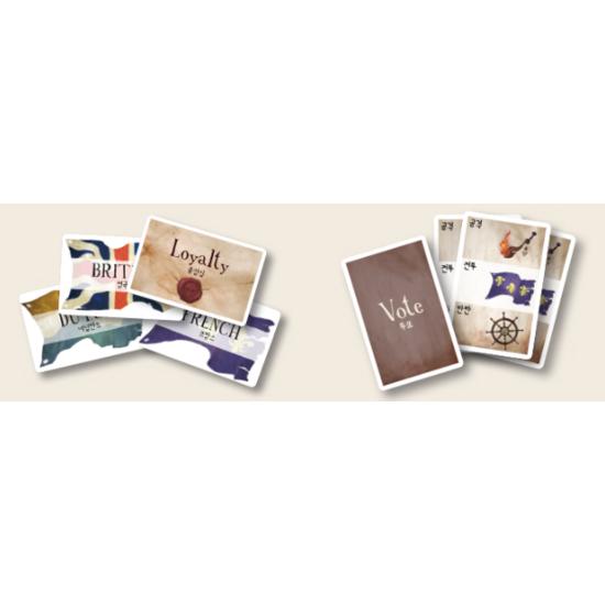 Desková hra Asmodi Korea Tortuga 1667, populární korejská hra