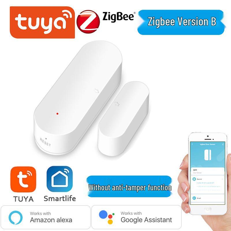 Graffiti Smart Zigbee Door/Window Magnetic Sensor with Remote Alarm & Tuya App Integration