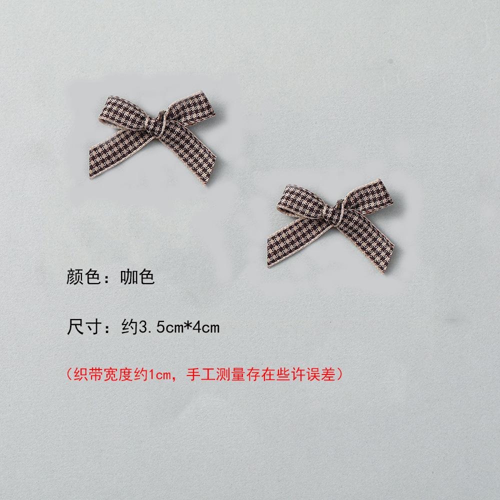 

3-точечная клетка с бантом для рук Ювелирные изделия Аксессуары Нижнее белье Колготки Одежда Подарочная коробка Украшения Diy Аксессуары Coffee color [17 long]