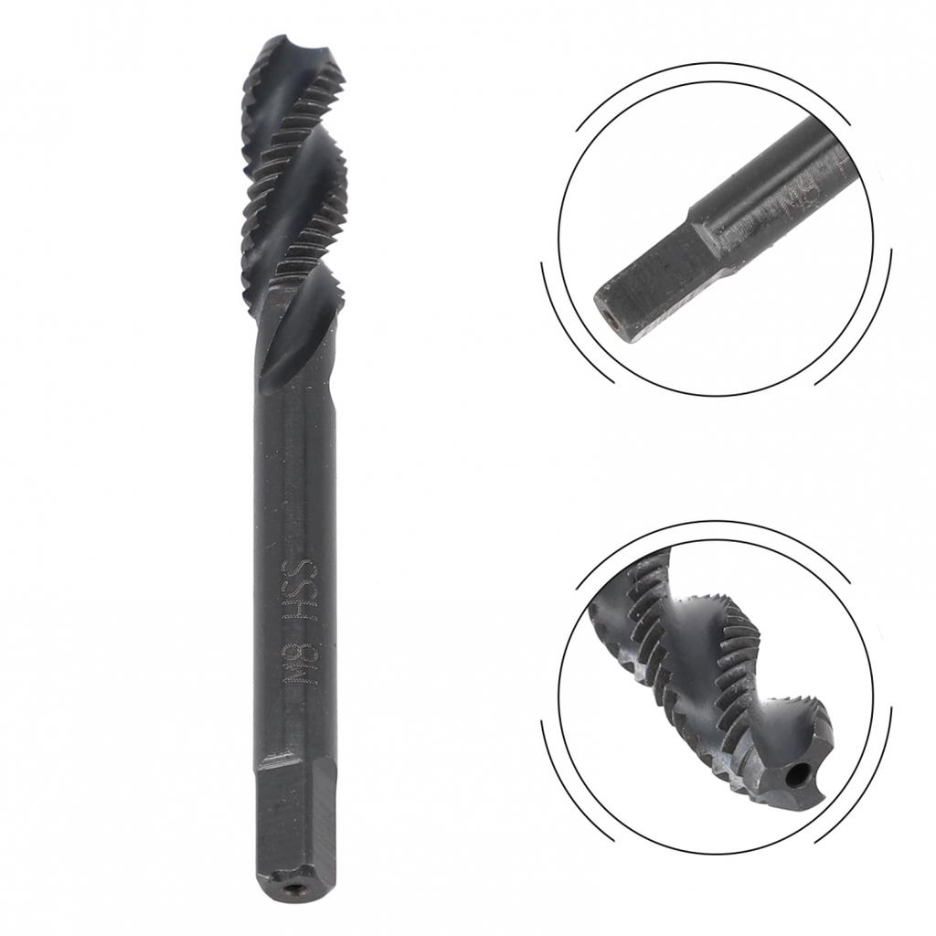 Effective Nitriding Spiral Metric Tap Drill Set M3M12 For Smooth Tapping
