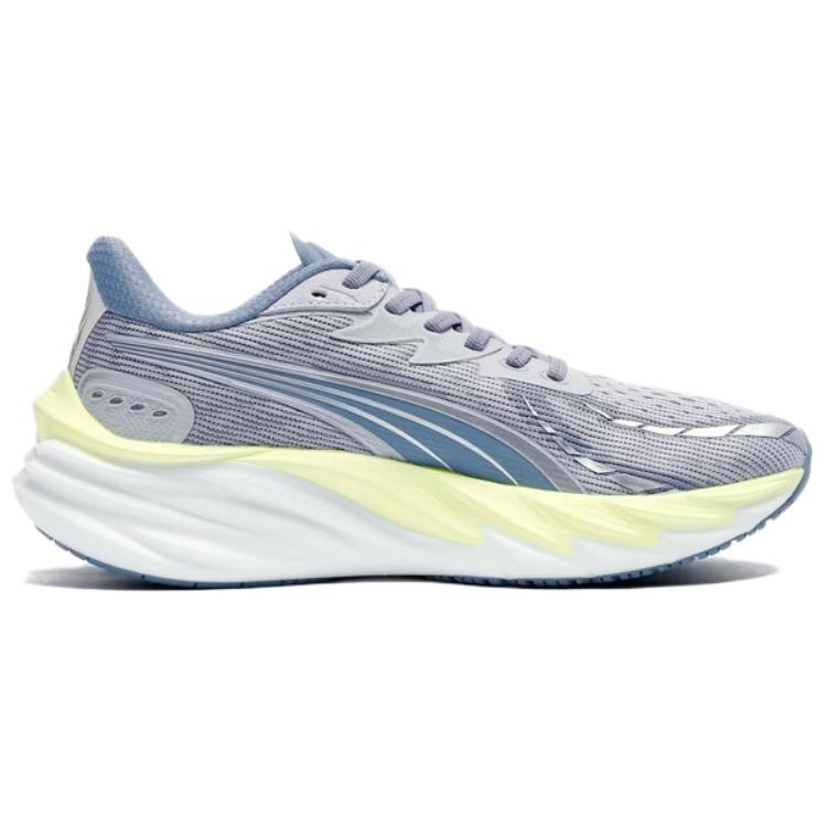 Puma Velocity Nitro 4 Comfortable Versatile Rebound Low-Top Casual Running Shoes Women sneaker Silver Gray 31114117