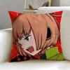 anime World Trigger Cushion Cover Soft  EasyWash Pillow Case  Versatile for Couch Bed Travel and Office