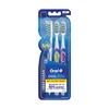 Crisscross Soft Bristles Toothbrush For Adults, Multicolour Toothbrush Set, (Pack of 3)