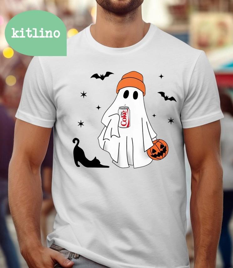 Halloween Diet Coke Ghost  F63628 Unisex T-Shirt XL