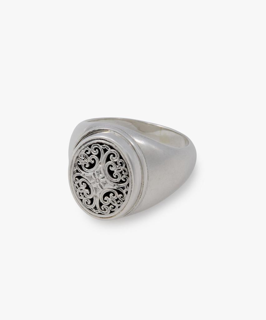 Man On The Boon [Gerochristo] Round Sterling Silver Ring_Silver 4716129202