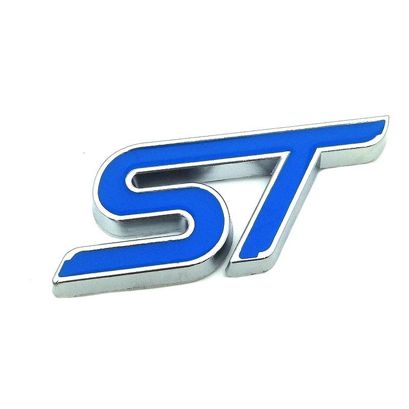 FORD RS Badge Emblem Sticker Logo Blue 3D Chrome Waterproof Focus RS Serie