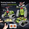 Programmable 5-in-1 Remote Control Moon Robot for Science Education, Compatible Building Blocks