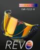PUENTEMYS CWR-F2 Shield Pro Shade Fits Z-8 Z8 Motorcycle Helmet Aftermarket Replacement (Light Gold)