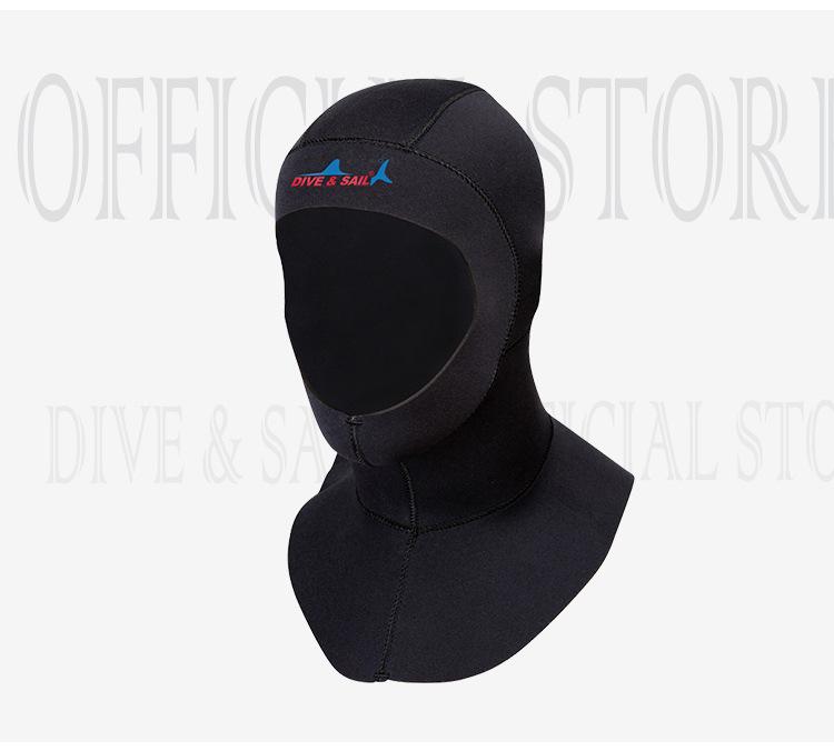 3MM Warm Diving Hood: Swim, Surf, Snorkel & Jellyfish Protection