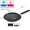 Yoshida Artisan 10-Zoll Schwarzes Antihaft-Bratpfannen-Set