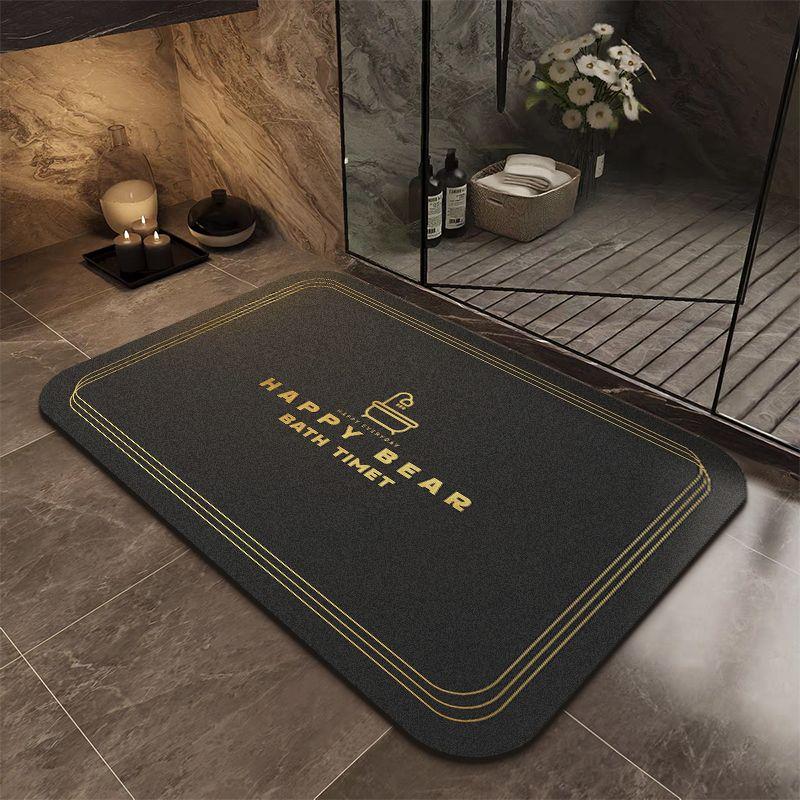 Diatom Mud Bathroom Absorbent Floor Mat, Resistant To Dirt and Slip, Kitchen Floor Mat, Household Mat, Carpet