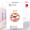 PSV Eindhoven Pattern  3pcs 100% Round Full Drill 5D DIY Diamond Painting Embroidery Cross Stitch Rhinestone Décor