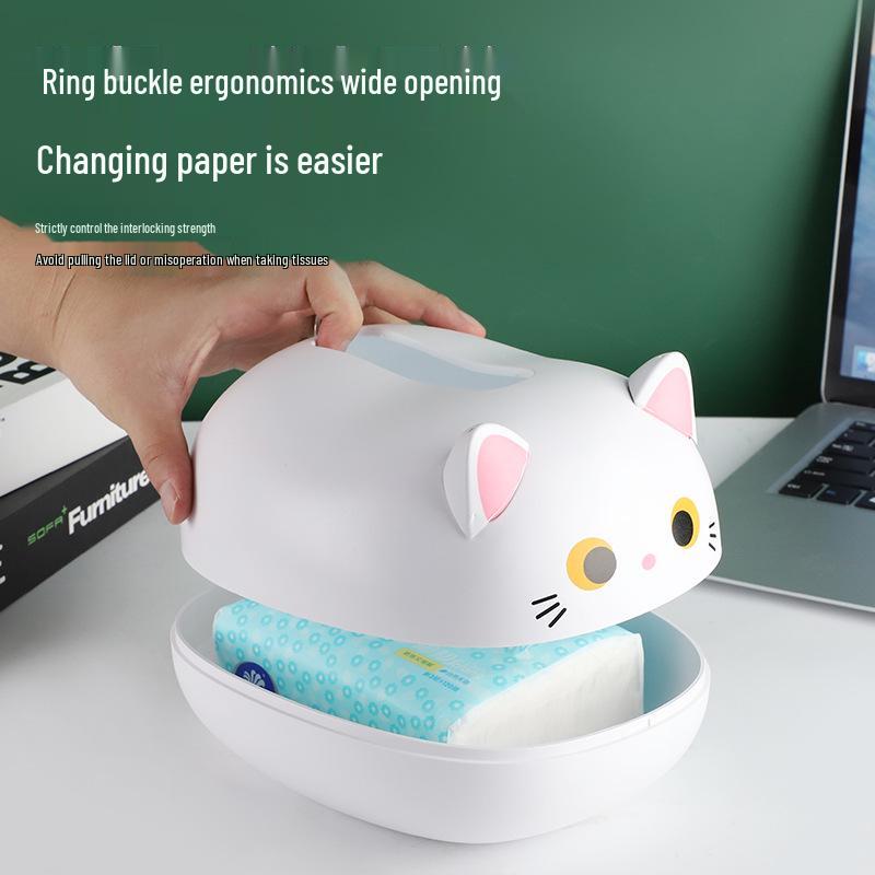 Multifunctional Cartoon Tissue and Toothpick Holder for Home, Car, and Restaurant