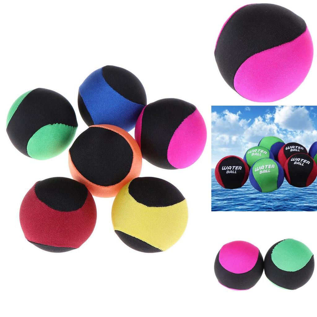 Colorful Bouncy Water Ball Tpr Material 6cm Diameter For Beach Fun And Massage