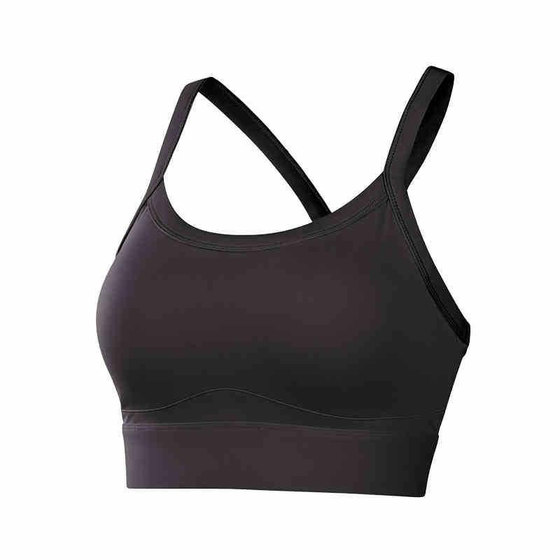 High Support Push Up Backless Sports Bra For Yoga Running Gym
