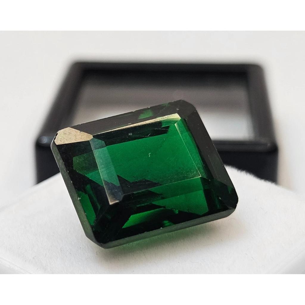 Emerald Cut Natural Tsavorite Garnet Green 20+ Ct Stunning Loose Gemstone