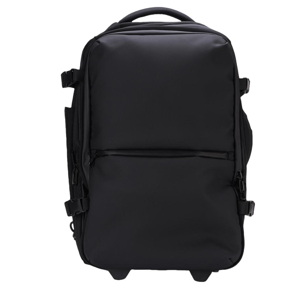 Compression Backpack Large Capacity Rain Proof Multi Compartment Expandable Suitcase Backpack for Travel with Concealed