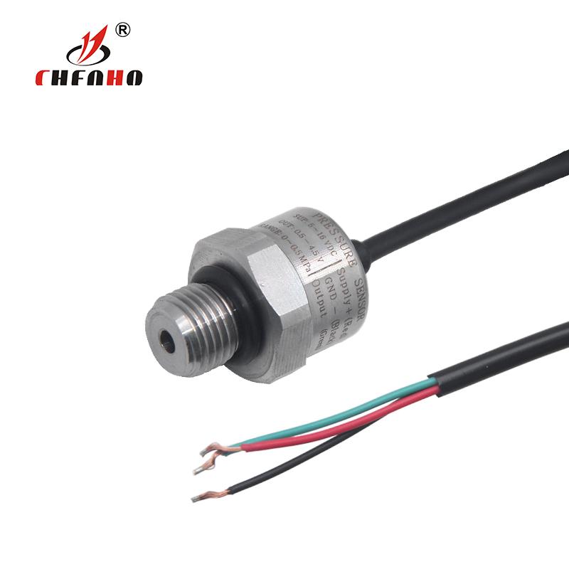 Pressure Sensor Transmitter For Water Oil Fuel Gas Air G1/4 5V Output 0.5-4.5V Ceramic Sensor Stainless Steel Transducer