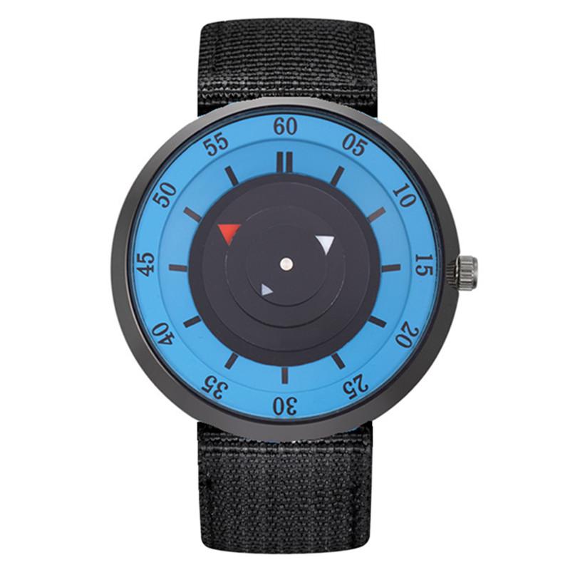 Reloj Hombre Original Brand Boys Watches Men Students Fasshion Nylon Band Design Watch Black Relogio Masculino Montre Homme