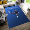 Mbappé Customize Your Name Floor Rug Office Rug Suitable for Game Room Bedrooms Study Room Outdoor Antislip Carpet Decorate Offices