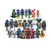 24 vnt. / Plastikinė Mini Ninjago figūrėlė Žaislas Ninja Gyvatės Surinkti Vaikų Žaislas