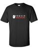 China Airlines White Logo Chinese Airline Aviation Geek Black T-Shirt