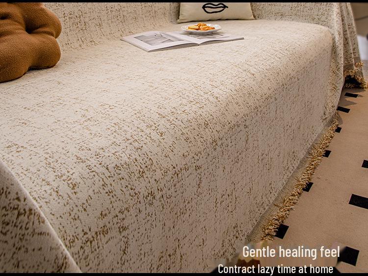 Prémiový potah na pohovku z žinylky: Univerzální deka pro celý rok 2024