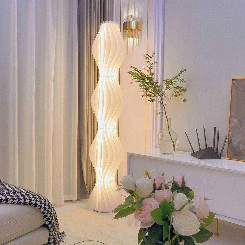 Nordic Cream Grass Skirt Floor Lamp: Stylish Living Room & Bedroom Accent Light