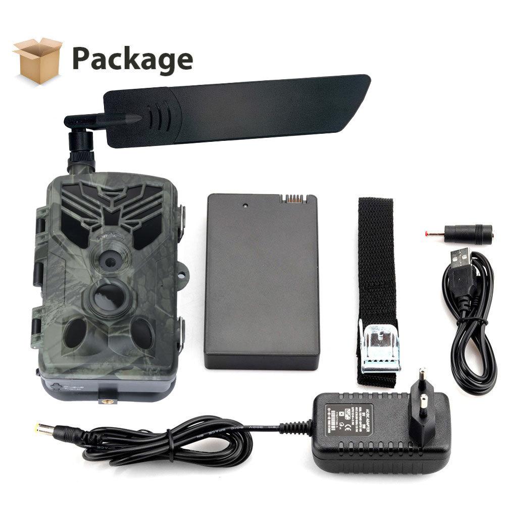 SUNTEKCAM HC-810PRO-Li 4G Trail Camera, 36MP 4K, 5000mAh Lithium Battery, Camouflage, IP65 Waterproof