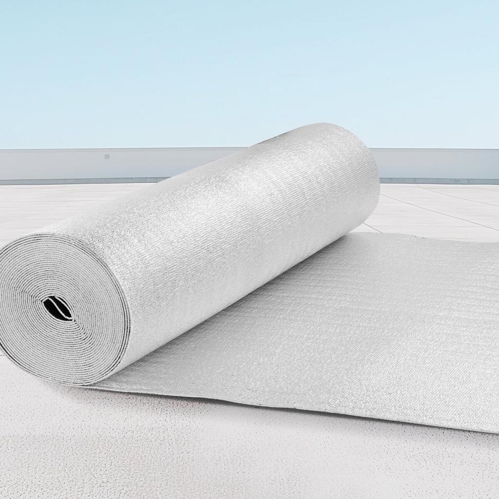 Double Reflective Insulation Roll Foam Core Radiant Barrier 48 in x 50 ft