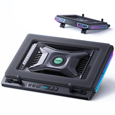 Nový Výkonný chladicí stojan na notebook llano V10 Chladicí ventilátor Chladicí stojan Zesílení hlasitosti Centrifugální Všesměrový vzduch Úroveň Výška