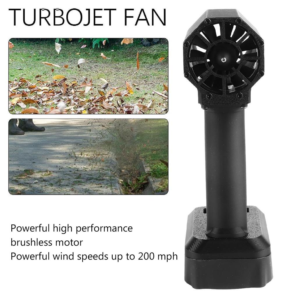 Electric Jet Dry Blower PETG 150000RPM High Speed Turbofan Powerful Cordless Air Duster for Car Cleaning Outdoor Camping Style 2