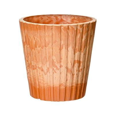 Richell Botany Stripe 1 τεμάχιο Στυλάτη Εσωτερικού Χώρου Βοτανική Φυτογλάστρα Διάμετρος x Γλάστρα Πολυαιθυλενίου, 12 ίντσες, Πορτοκαλί, (170060), Κηπουρική, Γλάστρα, Πλαστικό, Μέγεθος