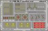 eduard McDonnell Aircraft Phantom 2 Ejection Seat Etching Parts Green Belt Type Plastic Model Parts EDU49014 1/48 F-4